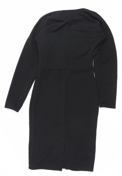 Fashion Fair Ltd Women’s Black Size 10 One Shoulder Bodycon Dress