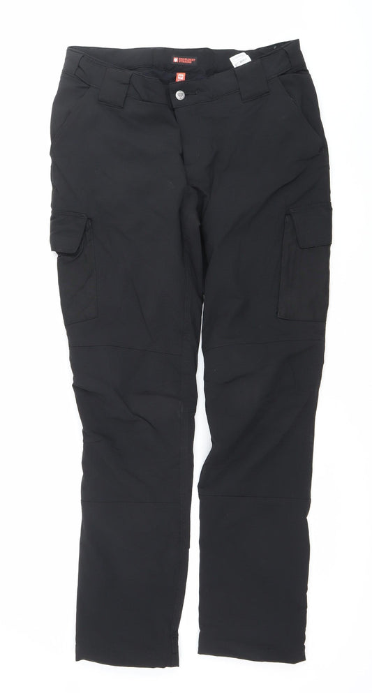Engelbert Strauss Unisex Black M Softshell Walking Trousers Hiking Outdoor