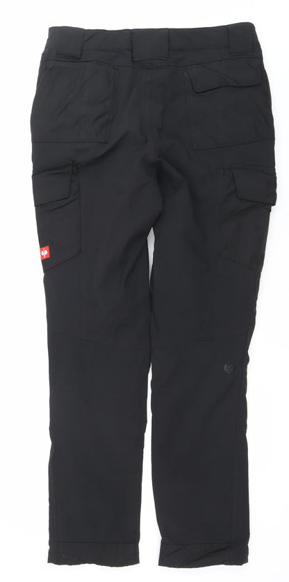 Engelbert Strauss Unisex Black M Softshell Walking Trousers Hiking Outdoor