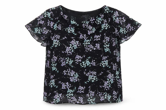 Womens UK Size 18 Marks and Spencer Black Basic Blouse