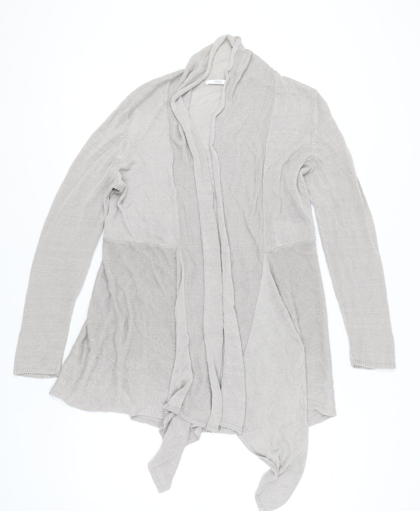 Womens UK Size 16 Marks and Spencer Beige Cardigan Jumper