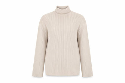 Womens UK Size M Boohoo Beige Pullover Jumper