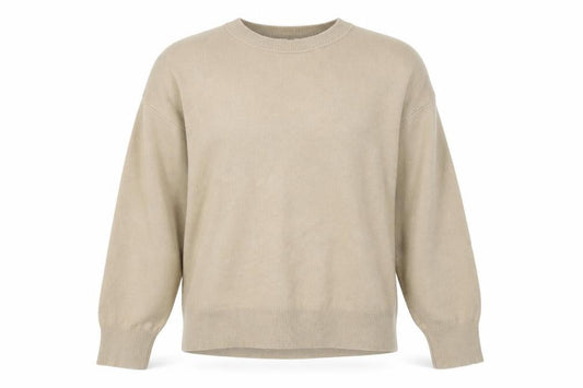Womens UK Size XS Uniqlo Beige Pullover Jumper