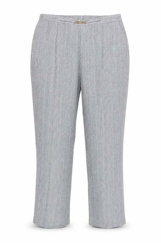 Womens UK Size 20 Damart Regular Fit Casual Travel Grey Trousers