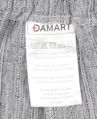 Womens UK Size 20 Damart Regular Fit Casual Travel Grey Trousers