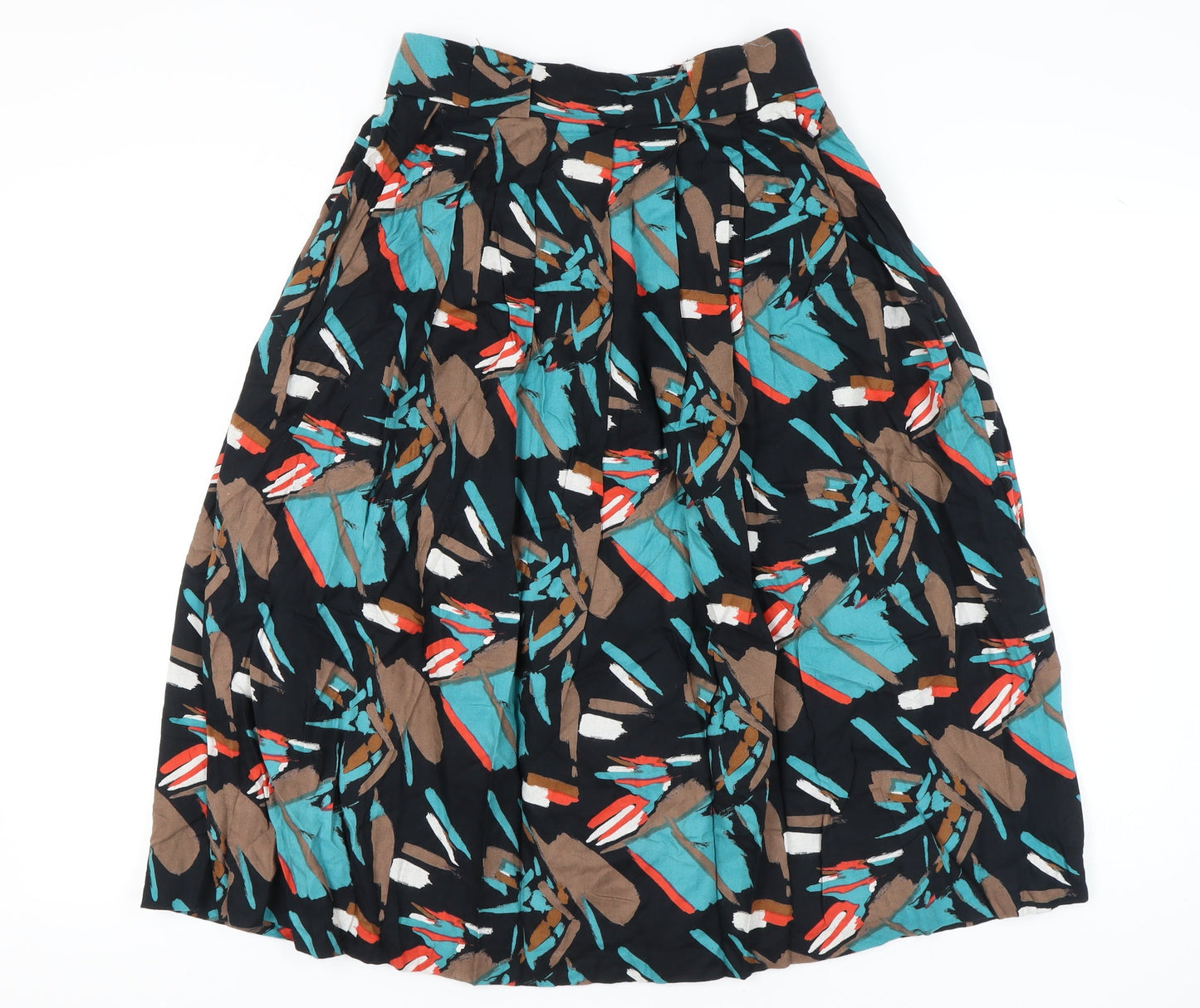 Westgate Exclusive Women’s Multicoloured Pleated Midi Skirt Size 14