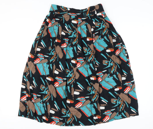 Westgate Exclusive Women’s Multicoloured Pleated Midi Skirt Size 14
