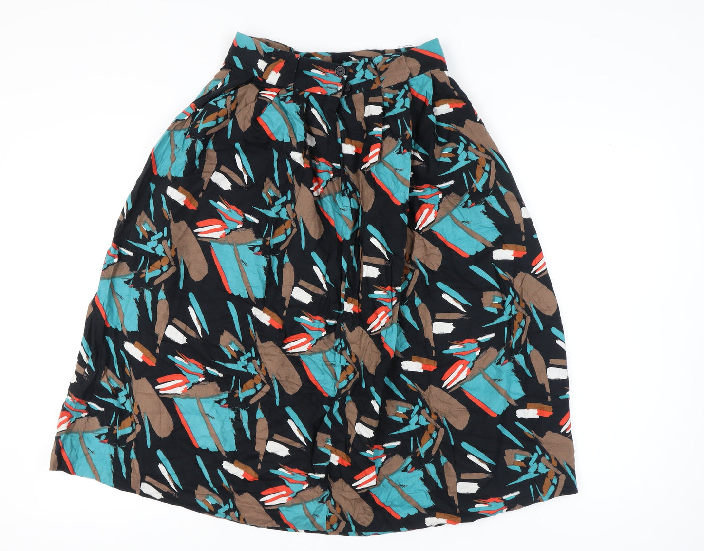 Westgate Exclusive Women’s Multicoloured Pleated Midi Skirt Size 14