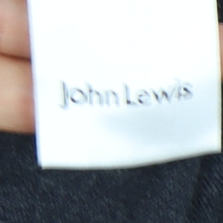 John Lewis Men’s Grey Cotton Cashmere V-Neck Jumper Size S