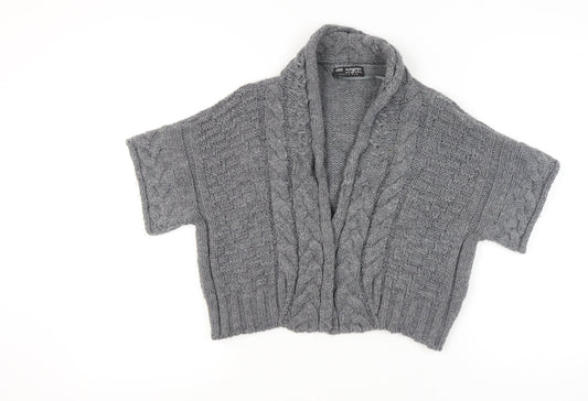 Womens UK Size 12 Marks and Spencer Grey Cardigan Jumper