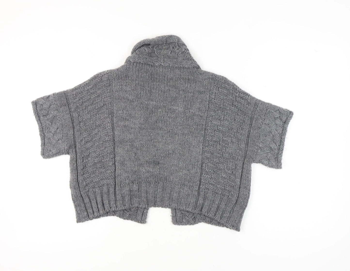 Womens UK Size 12 Marks and Spencer Grey Cardigan Jumper
