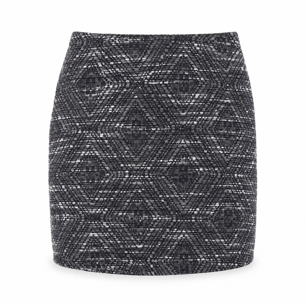 Womens UK Size XS Paraphrase Straight & Pencil Tweed Skirt