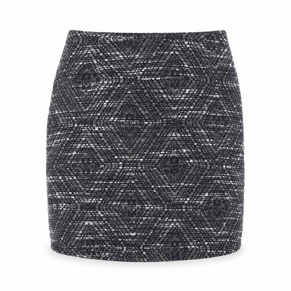 Womens UK Size XS Paraphrase Straight & Pencil Tweed Skirt