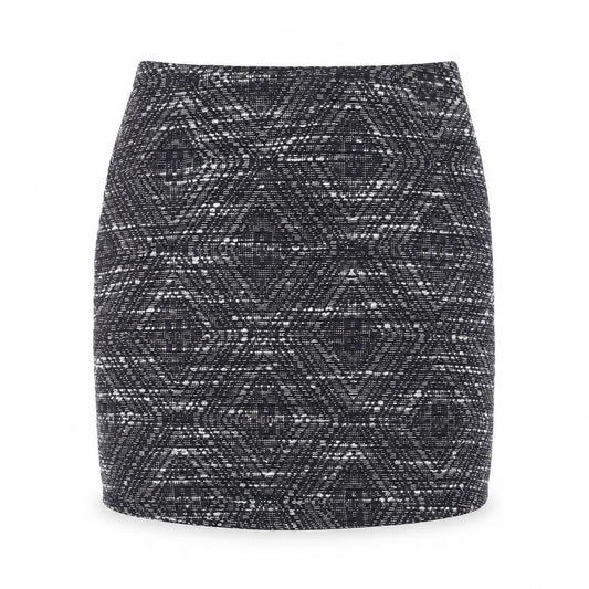 Womens UK Size XS Paraphrase Straight & Pencil Tweed Skirt