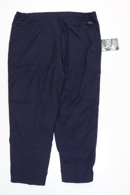 Regatta Men’s Blue Cargo Trousers 44 in Waist 31 in Leg Regular Fit