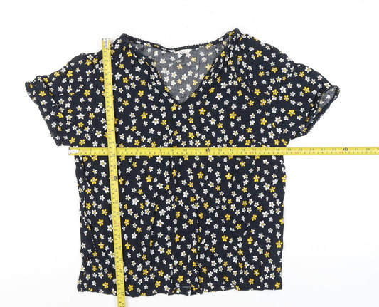 Womens UK Size 14 Hush Multicoloured Tunic Blouse