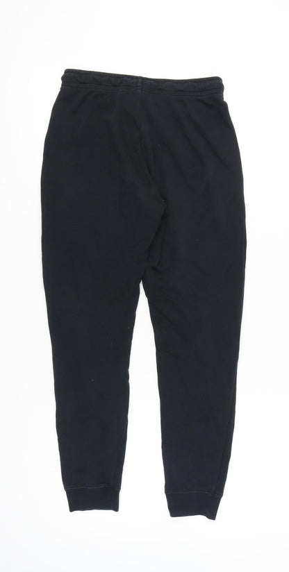 Nike Women’s Black Joggers Small Regular Fit Elastic Waist Pockets