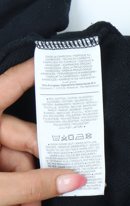 Nike Women’s Black Joggers Small Regular Fit Elastic Waist Pockets