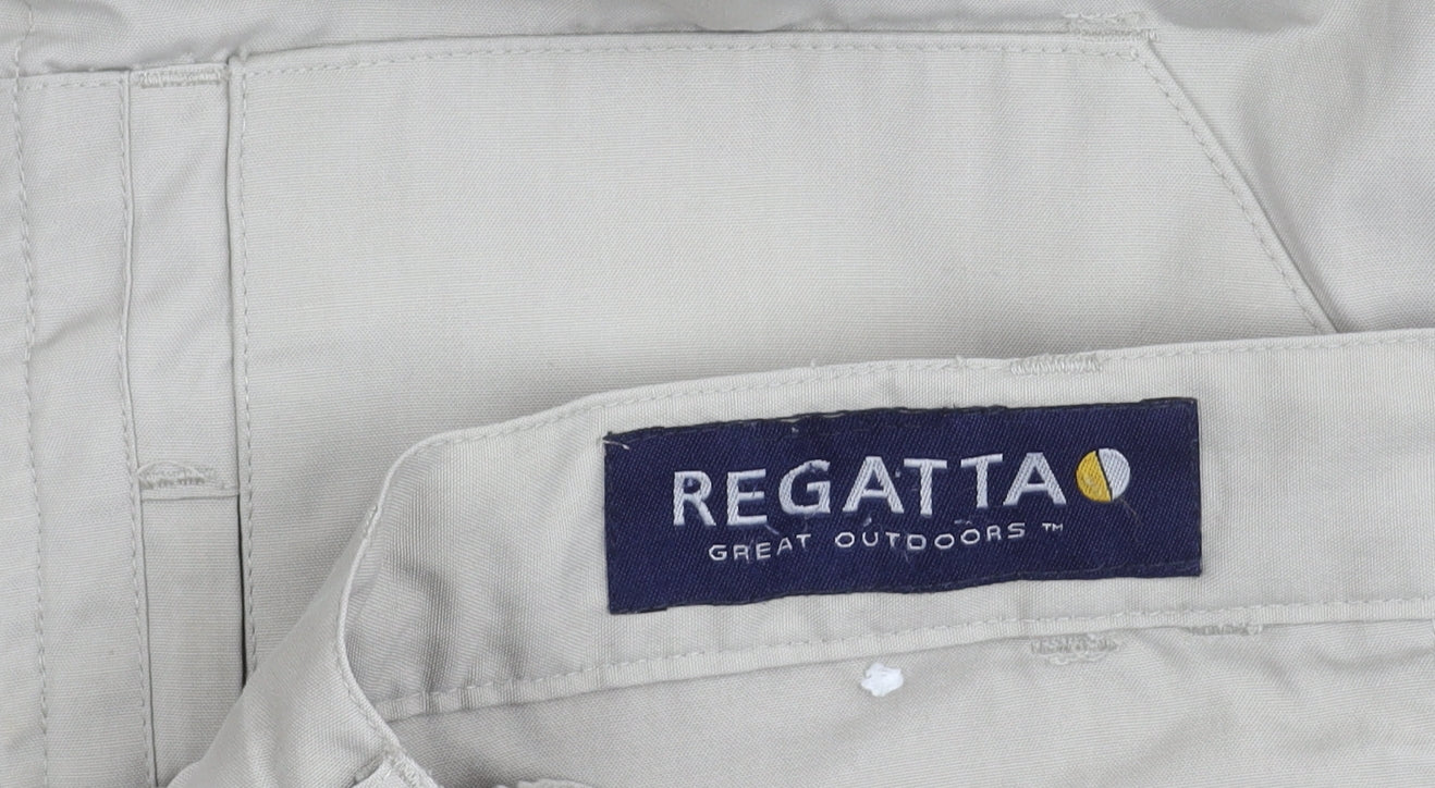 Regatta Men's Beige Cargo Trousers 32W 31L Regular Fit Outdoor