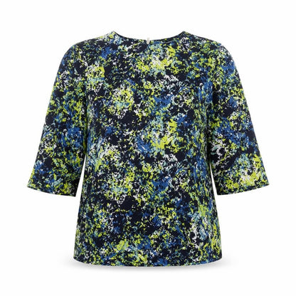 Womens UK Size 12 Warehouse Multicoloured Basic Blouse