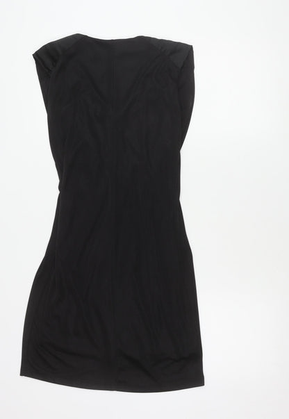 Kardashian Kollection Women's Black Size 10 Strapless Bodycon Dress