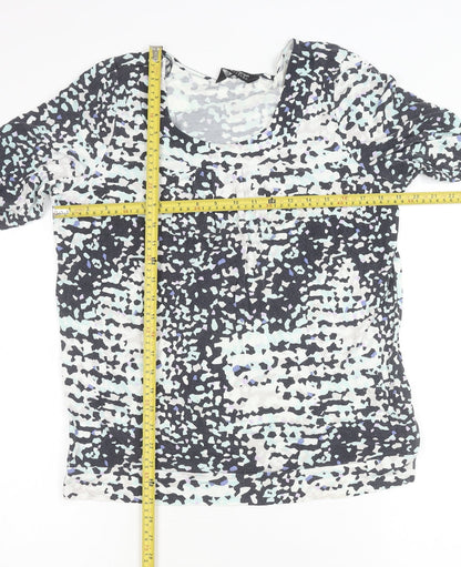 Womens UK Size 16 Marks and Spencer Multicoloured Basic T-Shirt