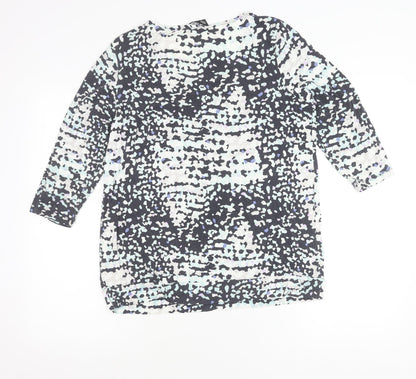 Womens UK Size 16 Marks and Spencer Multicoloured Basic T-Shirt