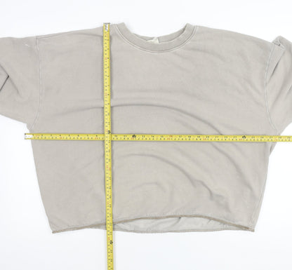 Womens UK Size M H&M Beige Pullover Jumper