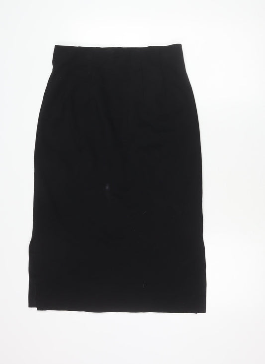 Marks and Spencer Women’s Black Size 12 High Rise Pencil Skirt
