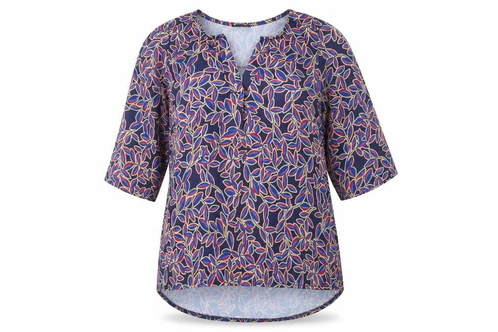 Luca Vanucci Women’s Multicoloured Floral Tunic Blouse M