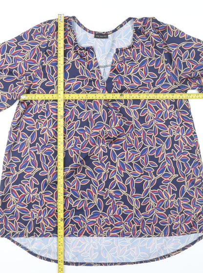 Luca Vanucci Women’s Multicoloured Floral Tunic Blouse M