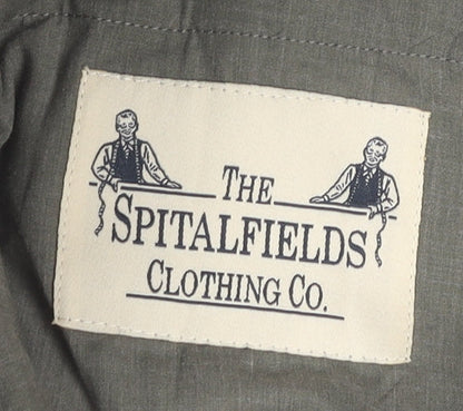 The Spitalfields Clothing Co. Womens Black Check Dress Pants 16 Regular