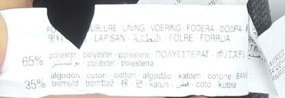 Zara Men's Grey Cargo Trousers 34in Waist Pleated Front Autumn Winter