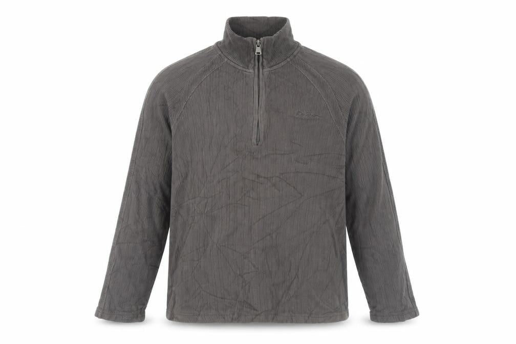 Mens UK Size M Ben Sherman Brown Half Zip Jumper