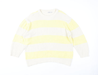 Womens UK Size XS Stradivarius Multicoloured Pullover Jumper