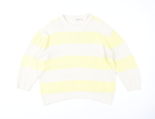 Womens UK Size XS Stradivarius Multicoloured Pullover Jumper
