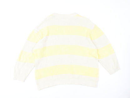 Womens UK Size XS Stradivarius Multicoloured Pullover Jumper