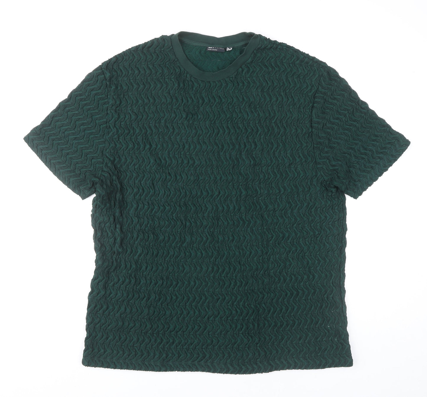 Mens UK Size L ASOS DESIGN Green  T-Shirt