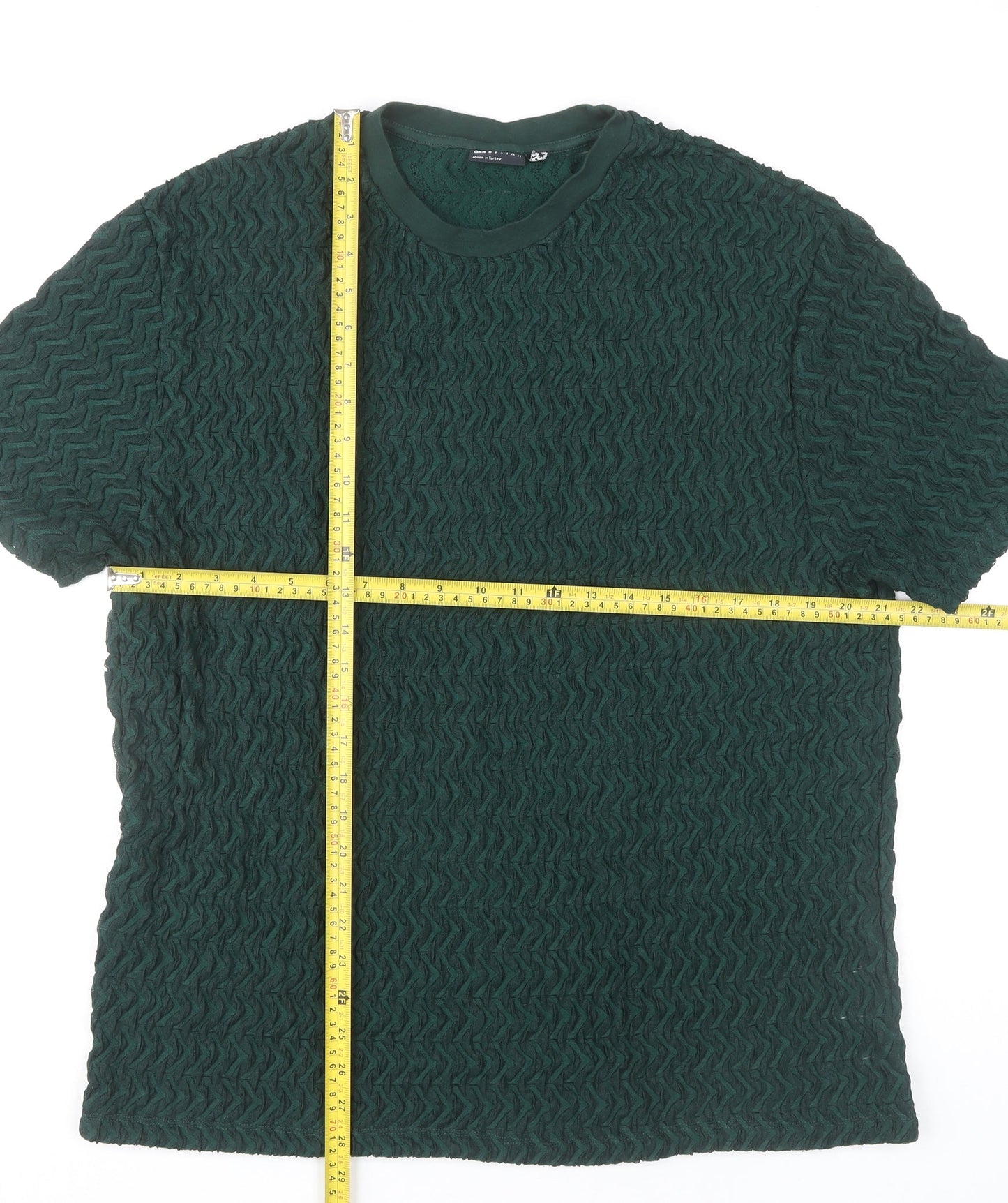 Mens UK Size L ASOS DESIGN Green  T-Shirt