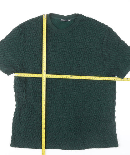 Mens UK Size L ASOS DESIGN Green  T-Shirt