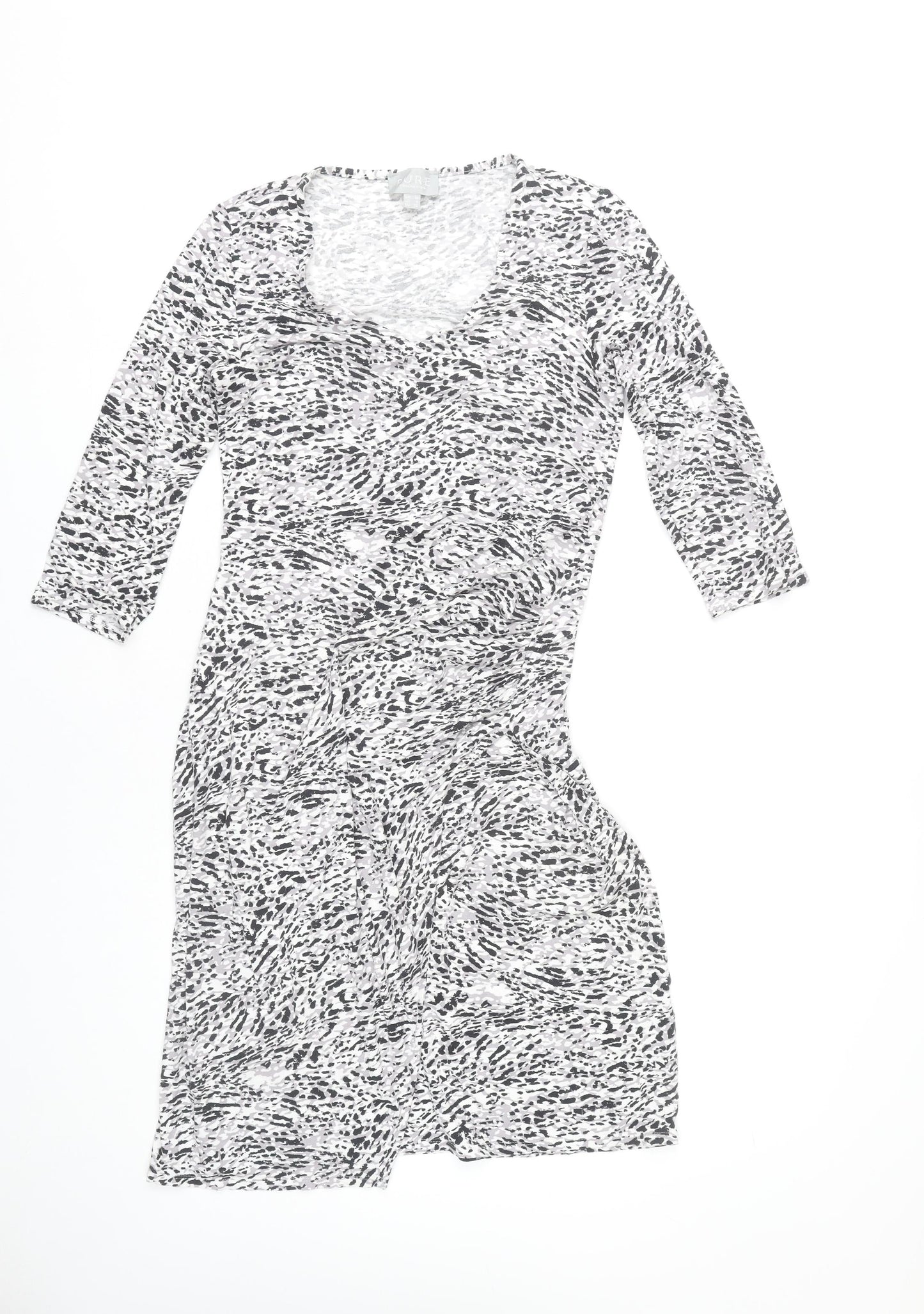 Pure Collection Women’s Multicoloured Size 10 Bodycon Dress