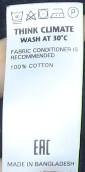 Marks and Spencer Men’s Navy Blue Cotton Polo Shirt L Regular Fit