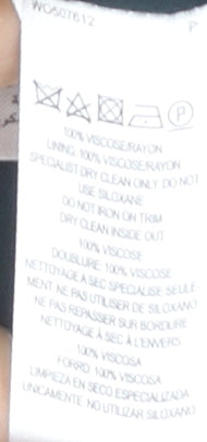 French Connection Women’s Green Sequin Shift Dress UK 10 Party Cocktail