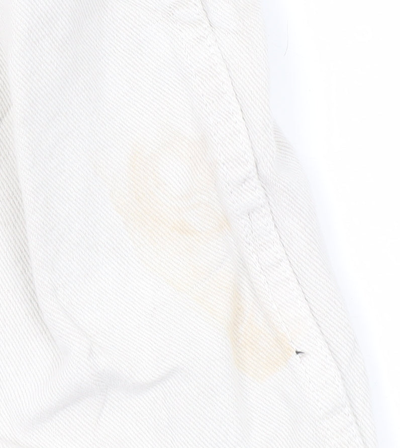 ZARA Men Beige Relaxed Fit Long Sleeve Button-Up Shirt L 48in