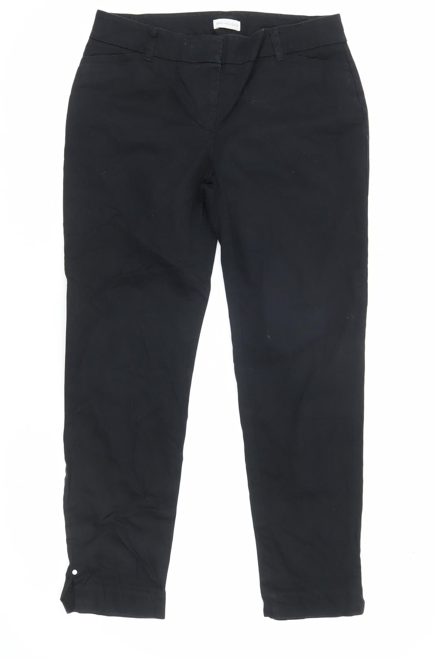 Van Heusen Women’s Black Size 4 Slim Straight Leg Business Trousers