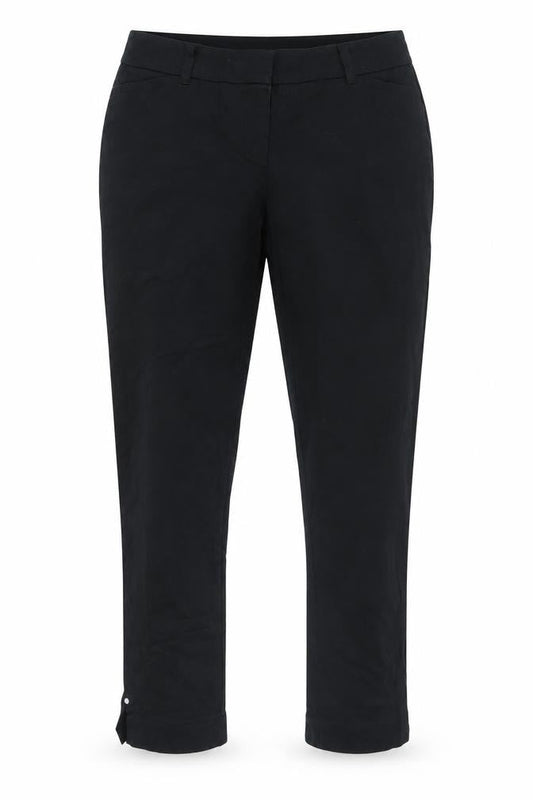Womens UK Size 4 Van Heusen Slim Fit Business Workwear Black Trousers