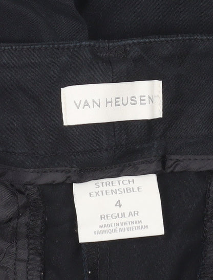 Van Heusen Women’s Black Size 4 Slim Straight Leg Business Trousers