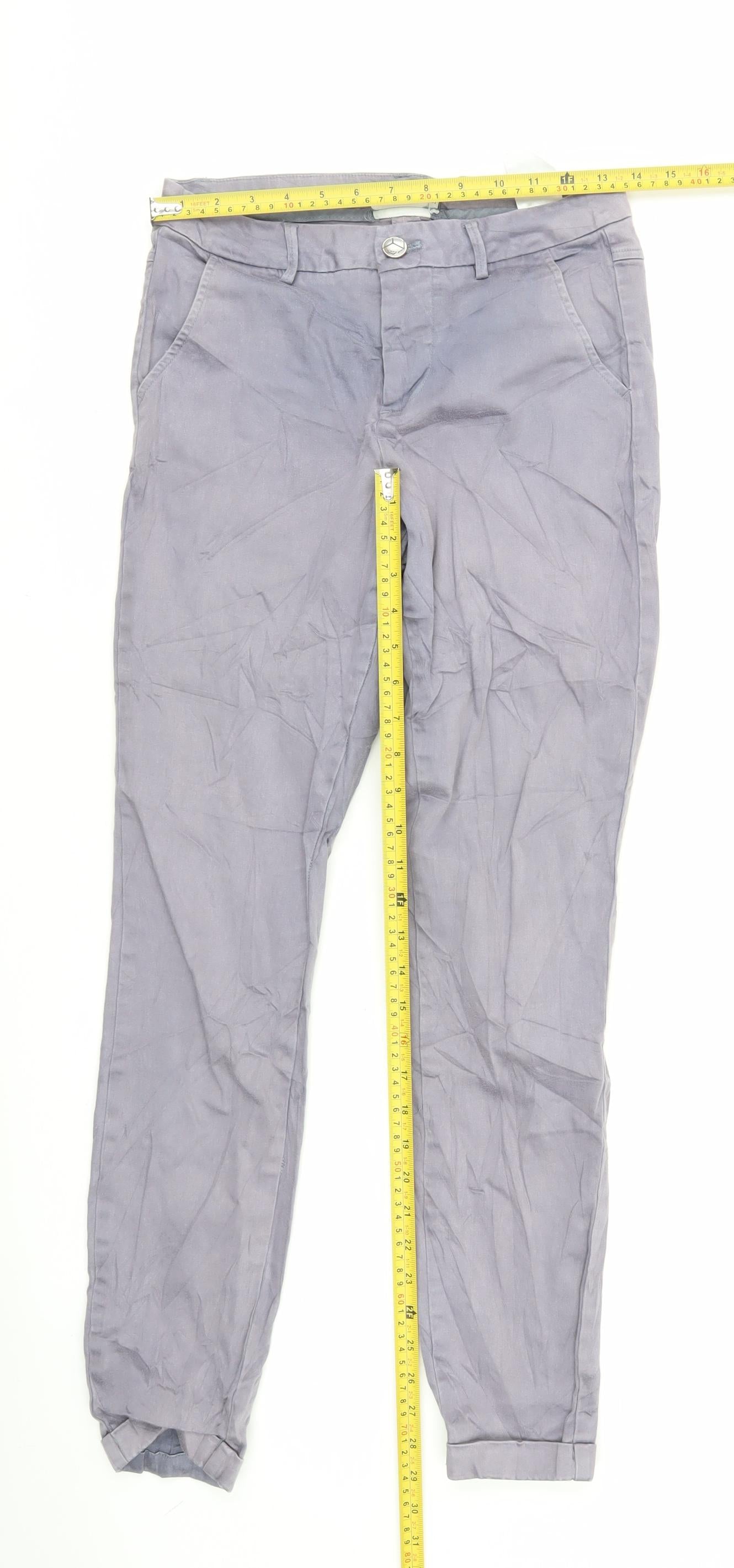 Kaffe Women’s Grey Size 8 Tapered Jeans with Pockets