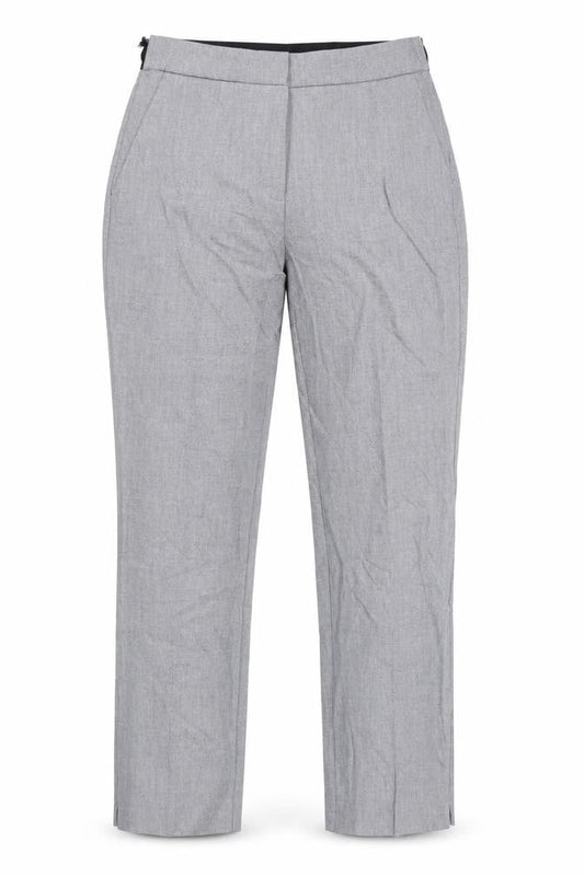 Womens UK Size L Zara Regular Fit CasualWorkwear Grey Trousers
