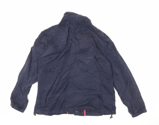 Womens UK Size 10 Joules Blue Basic Jacket